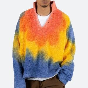 Tie Dye Sherpa Pullover — MNML